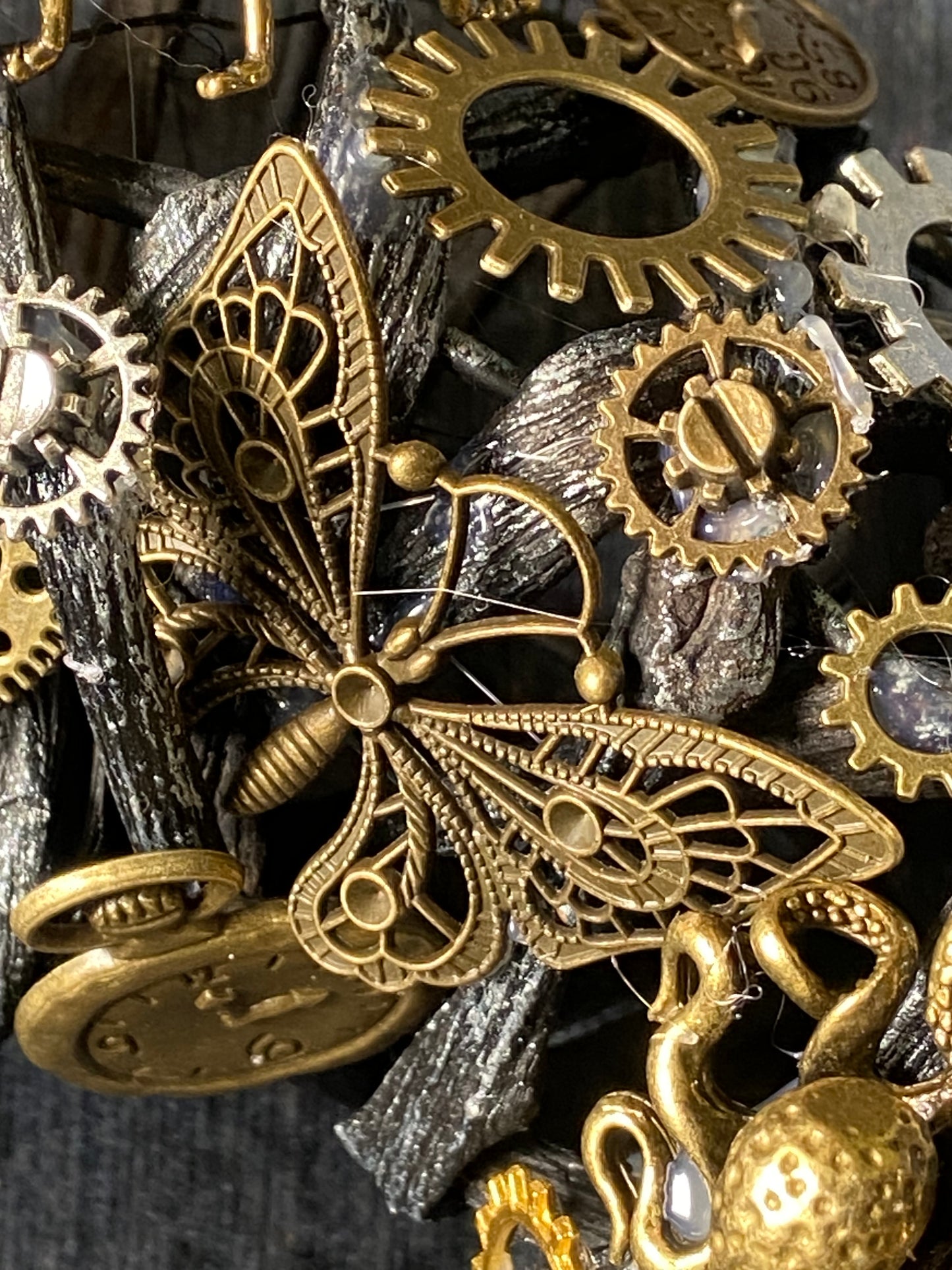 Ironman Steampunk Wreath