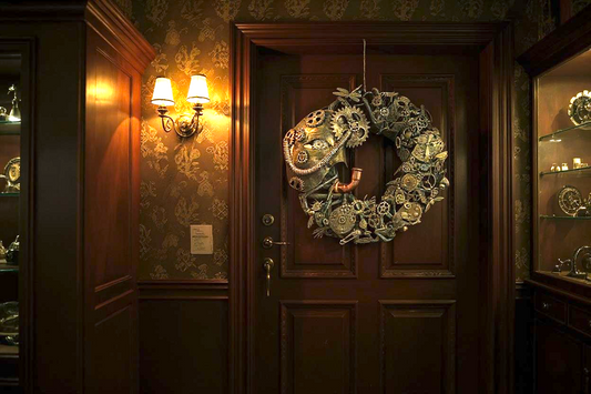Ironman Steampunk Wreath