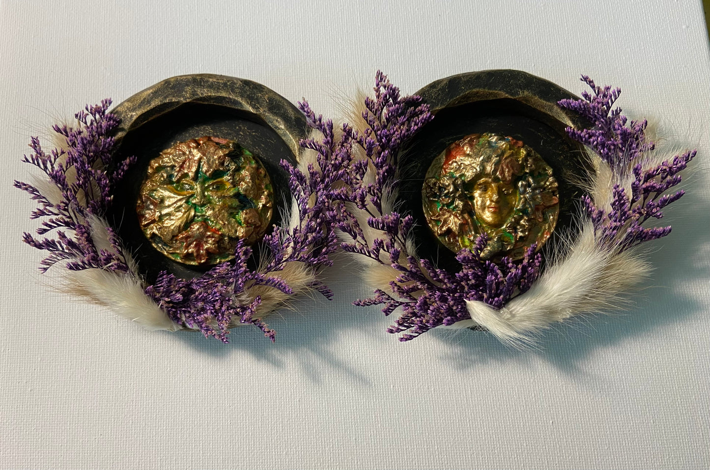 Forest Guardians -  Catkins and Heather
