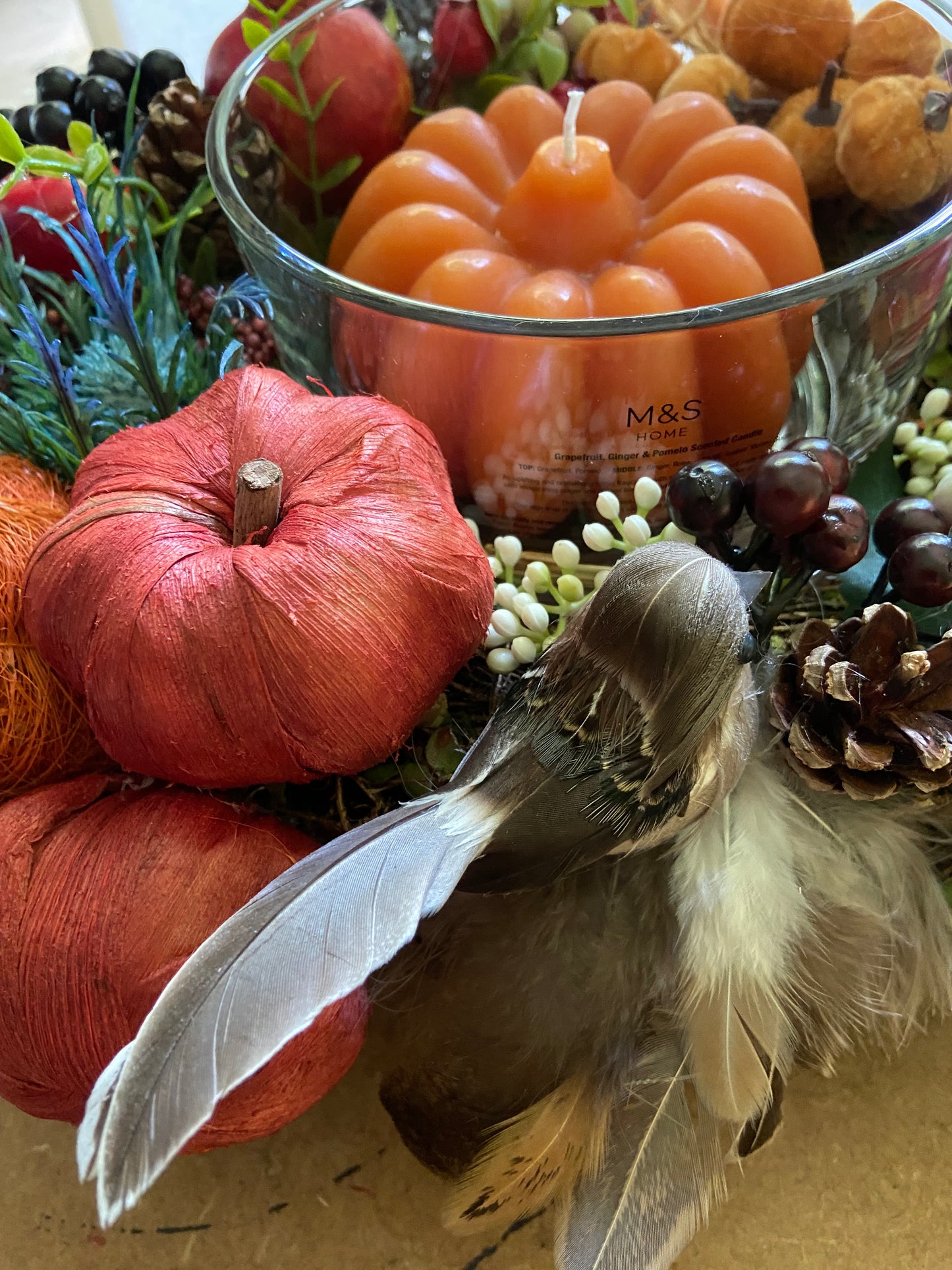 Harvest Hearth Glow centrepiece