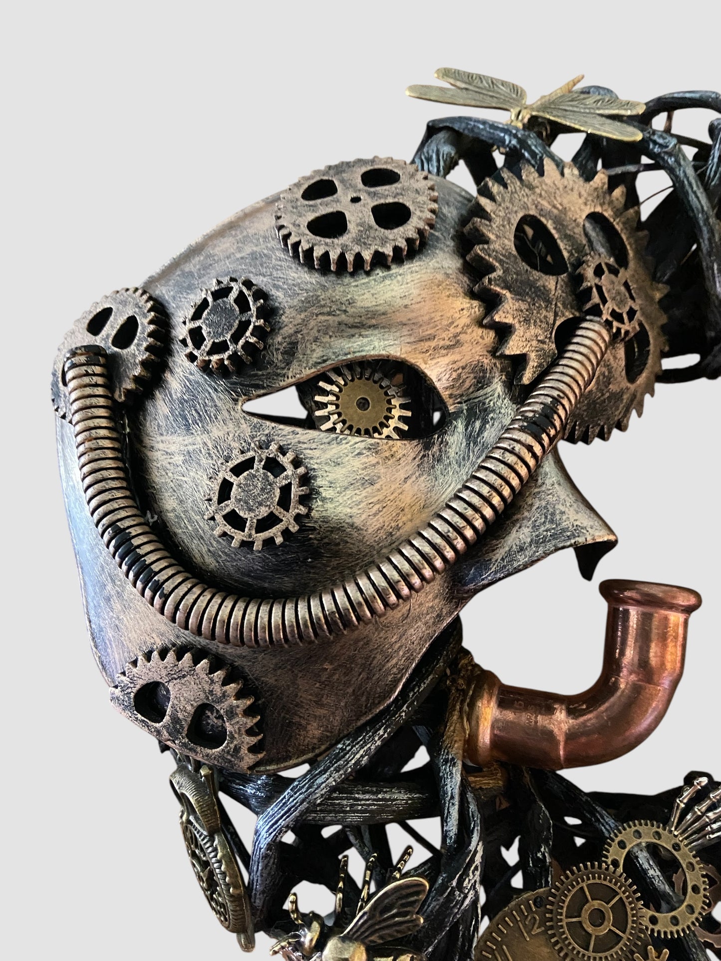 Ironman Steampunk Wreath