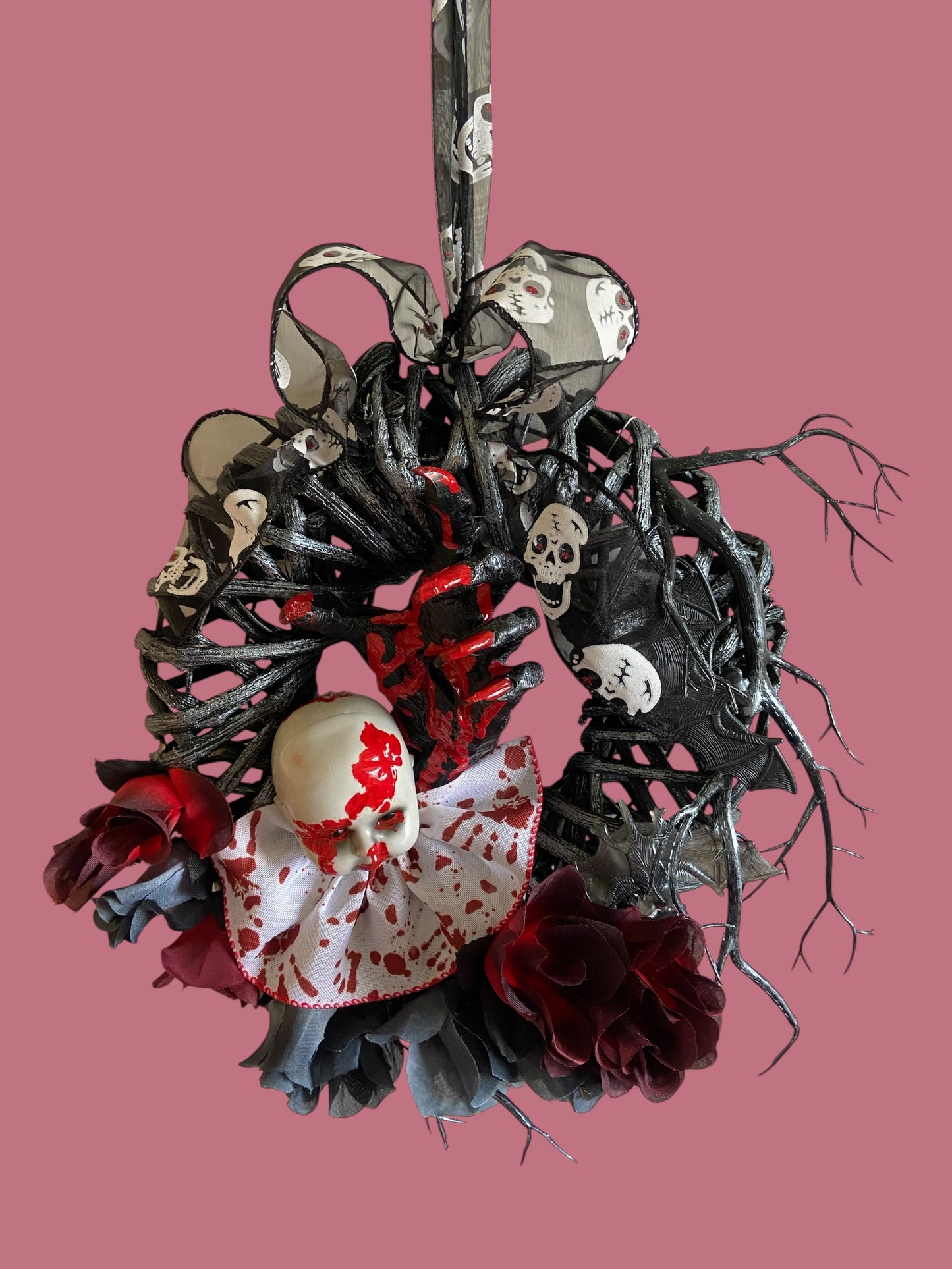 Twisted Halloween Wreath