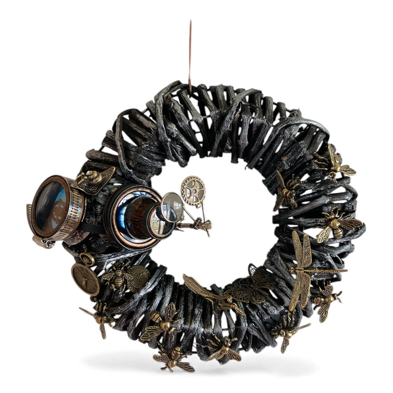 Alchemist’s Garden Steampunk Wreath