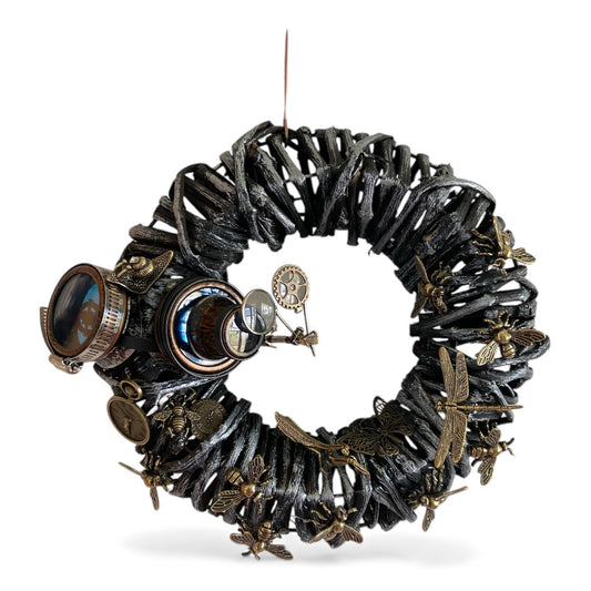 Alchemist’s Garden Steampunk Wreath