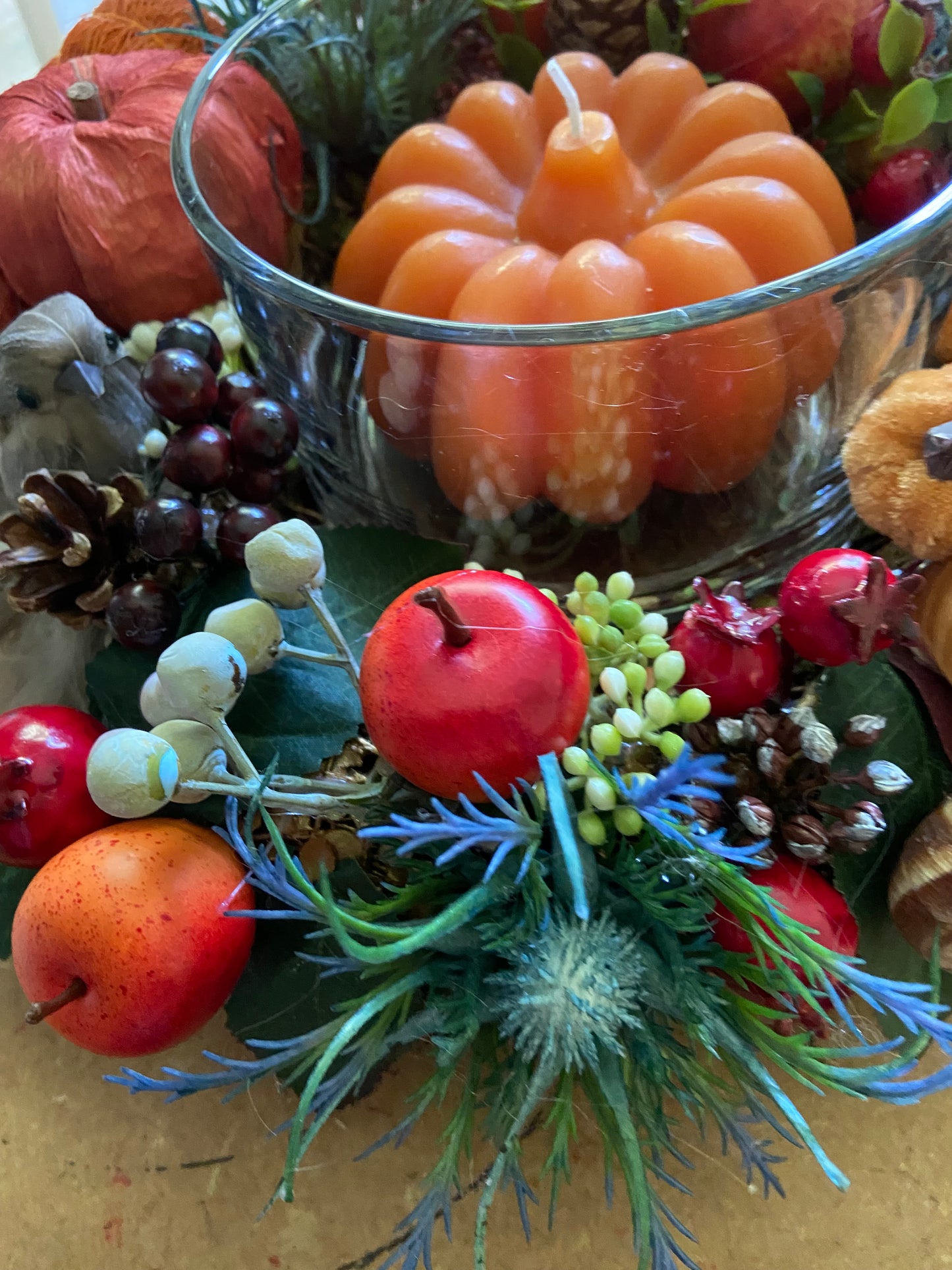 Harvest Hearth Glow centrepiece