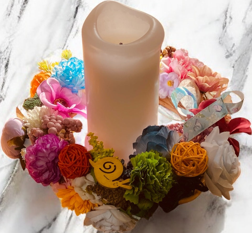 Floral Fiesta Wreath