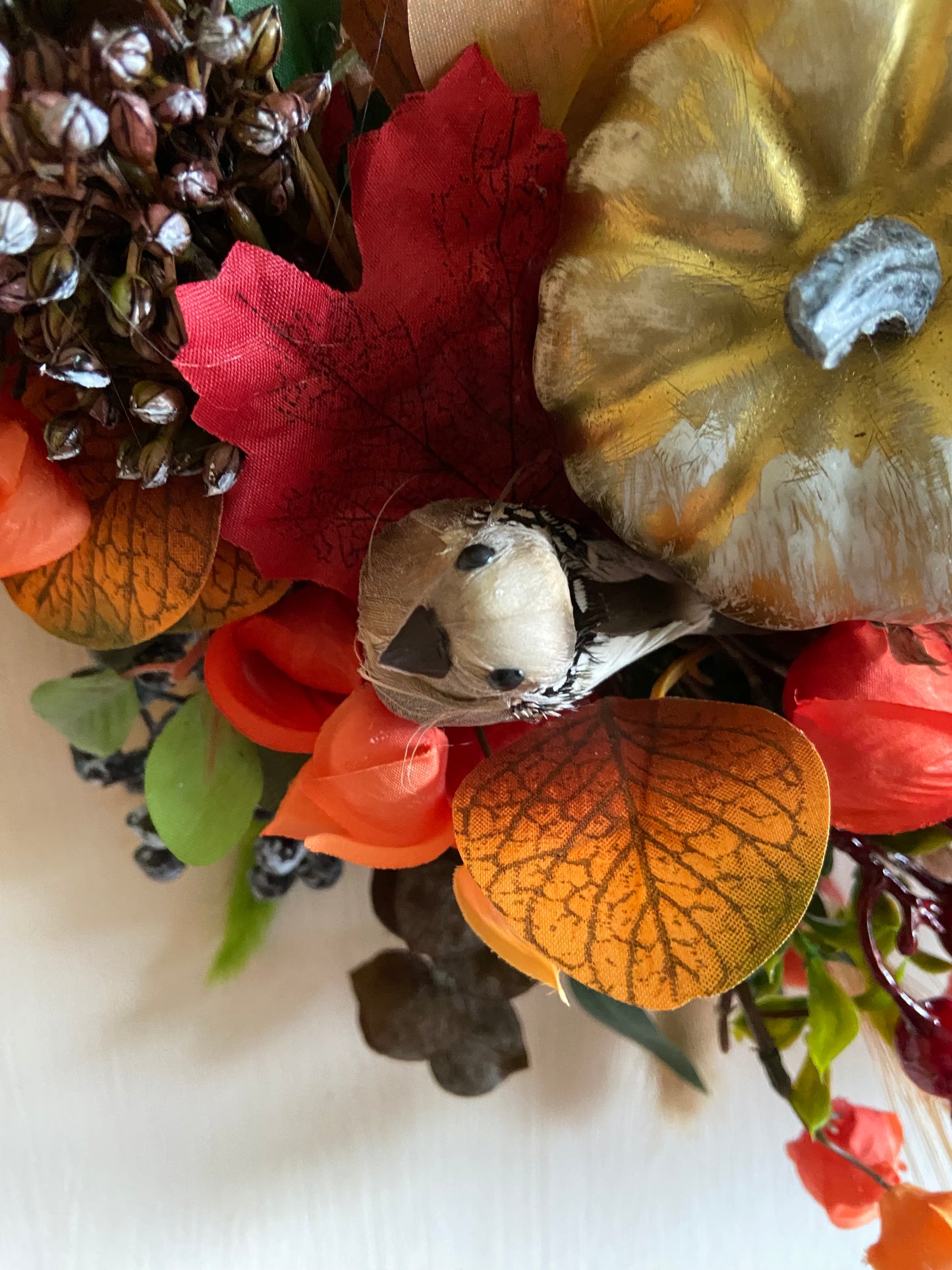 Autumn Pumpkin Wreath