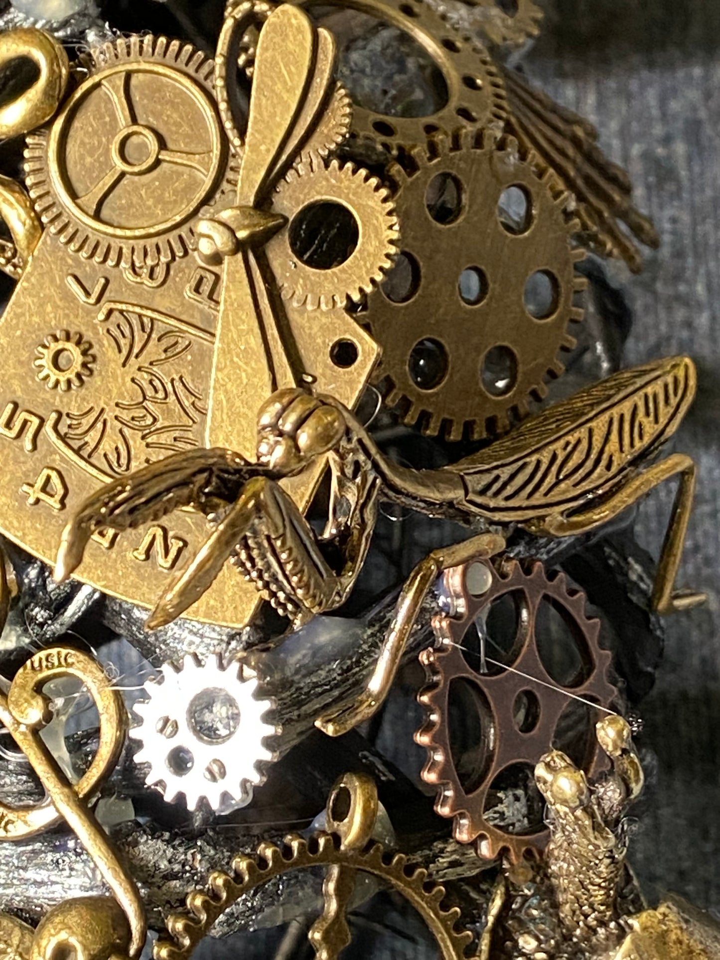 Ironman Steampunk Wreath