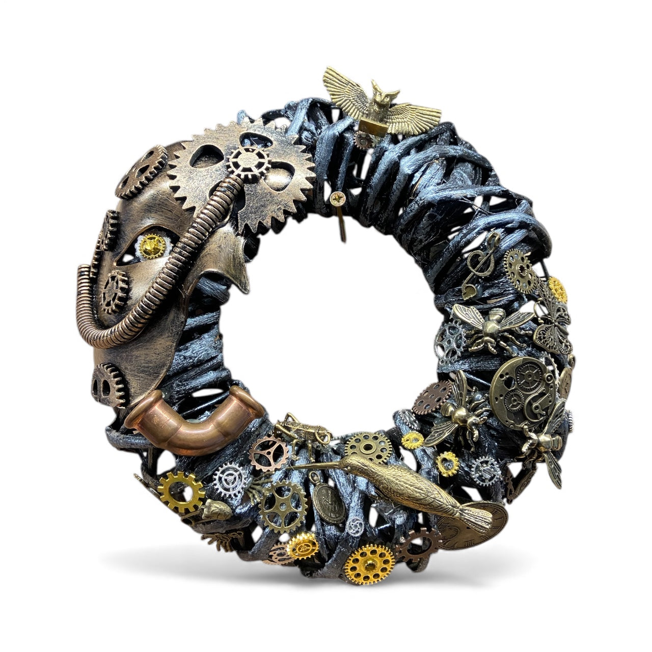 Ironman Steampunk Wreath