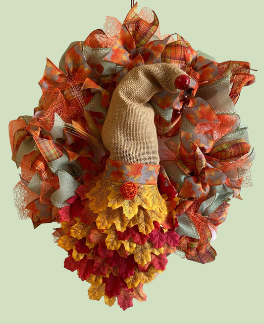 Homestead Gnome Wreath
