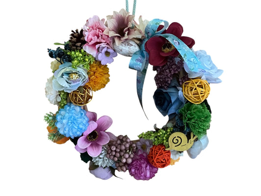 Floral Fiesta Wreath