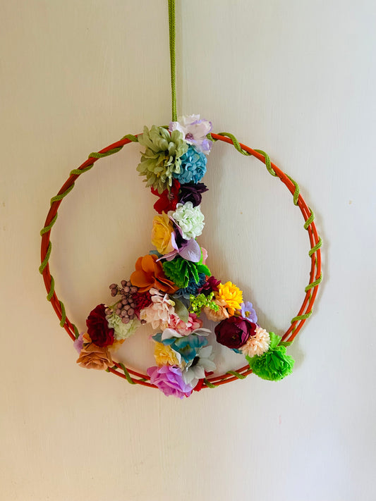 Summer Peace Wreath
