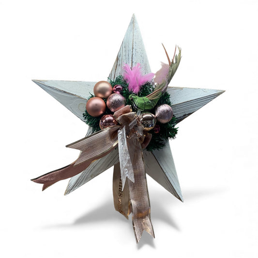 Green Bird Festive Star