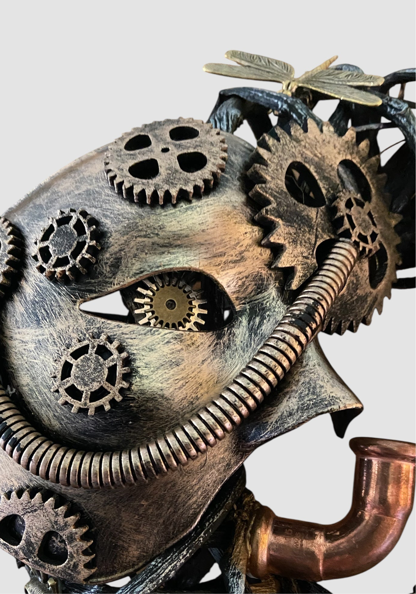 Ironman Steampunk Wreath